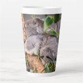 Tasse Latte Petit koala doux (Devant)