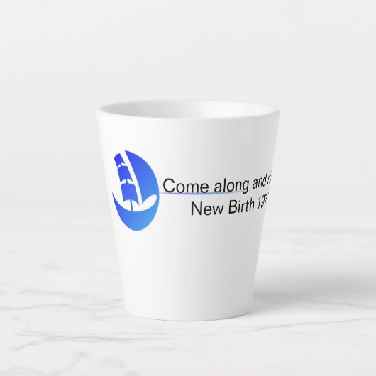 Tasse Latte Petite boue en latte (Devant)