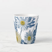 Tasse Latte Petite boue en latte, 12 oz - Design d'explosion f (Devant)