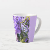 Tasse Latte Petite cloche mauve (Angle droit)