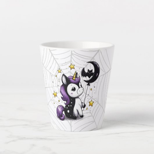 Tasse Latte Petite Licorne (Devant)