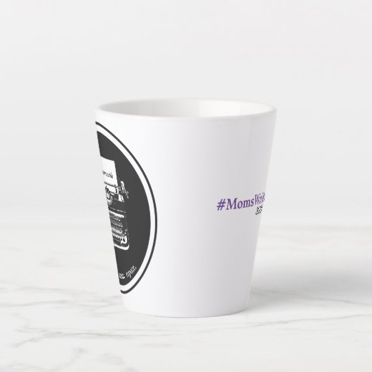 Tasse Latte Petite LTTE pourpre (Devant)