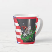 Tasse Latte Petite tôle (Angle droit)