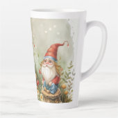 Tasse Latte Petits Gnomes & Tabourets Art numérique (Droite)