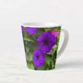 Tasse Latte - Pétunia Pourpre (Angle droit)