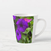 Tasse Latte - Pétunia Pourpre (Droite)