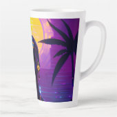 Tasse Latte Pharaon Synthwave (Droite)