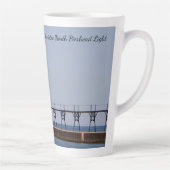 Tasse Latte Phare de Manistee North Pierhead (Droite)