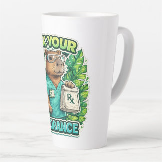 Tasse Latte Pharmacien : demandez à votre assurance