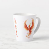 Tasse Latte Phénix (Angle droit)