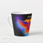 Tasse Latte Phoenix Nebula (Angle gauche)