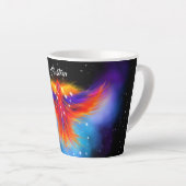 Tasse Latte Phoenix Nebula (Angle droit)