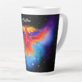 Tasse Latte Phoenix Nebula (Angle droit)