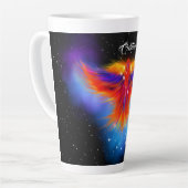 Tasse Latte Phoenix Nebula (Angle gauche)