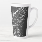 Tasse Latte Phoenix renaissant des flammes par BurnsInHell (Droite)
