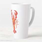 Tasse Latte Phomard polygonal rouge (Angle droit)