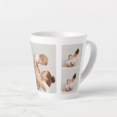 Tasse Latte Photo de collection moderne & Joyeux cadeau de la (Angle droit)