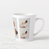 Tasse Latte Photo de collection moderne & Joyeux cadeau de la (Droite)