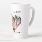Tasse Latte Photo de famille Meilleure grand-mère Jamais forme (Angle droit)