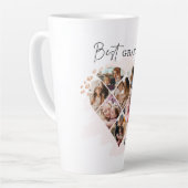 Tasse Latte Photo de famille Meilleure grand-mère Jamais forme (Angle gauche)