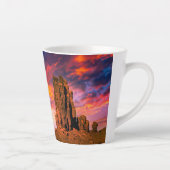 Tasse Latte Photo de la vallée du Monument (Droite)