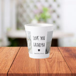 Tasse Latte Photo de Love You Grandma Meilleur poison<br><div class="desc">Une photo de collage moderne de vous et de votre grand-mère peut être le cadeau parfait pour lui montrer combien vous l'aimez et l'appréciez. Ce cadeau unique et réfléchi est une excellente façon de préserver vos souvenirs spéciaux ensemble et de créer une belle pièce d'art qu'elle peut présenter chez elle....</div>