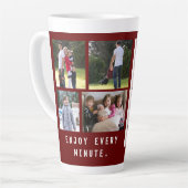 Tasse Latte Photo des bons jours (Angle gauche)