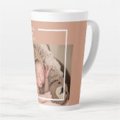 Tasse Latte Photo du bébé moderne | You Make My Life Complete  (Angle droit)