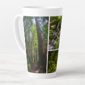 Tasse Latte Photo du parc national de Redwood (Angle gauche)