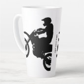 Tasse Latte Photo Tile (Angle gauche)