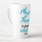 Tasse Latte Physical Therapist in Progress 2 (Angle gauche)