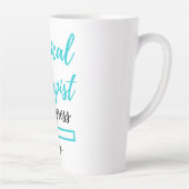 Tasse Latte Physical Therapist in Progress 2 (Droite)