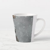 Tasse Latte Pic Downy en neige - Photo originale (Droite)
