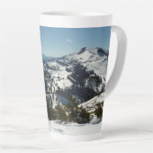 Tasse Latte Pics neigeux du Grand Teton (Angle droit)