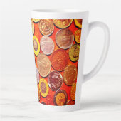 Tasse Latte Pièces du monde (Droite)
