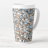 Tasse Latte Pierres et galets (Angle droit)