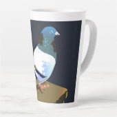 Tasse Latte Pigeon muth (Angle droit)