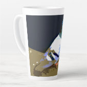 Tasse Latte Pigeon muth (Angle gauche)