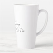 Tasse Latte Pile Polonaise Clou Personnalisée (Droite)