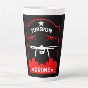 Tasse Latte Pilote de drone de loisir