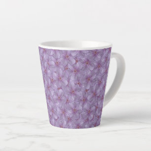 Tasse Latte Pineywoods Geranium Motif sans soudure