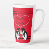 Tasse Latte Pingouins Champagne (Droite)