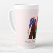 Tasse Latte Pink Best Dressed Twin (Angle gauche)