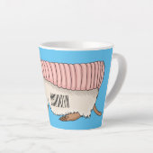 Tasse Latte Pink fairy armadillo (Angle droit)