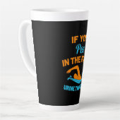 Tasse Latte Pipe De Bain Dans La Piscine (Angle gauche)