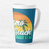 Tasse Latte Pismo Beach Californie (Angle droit)