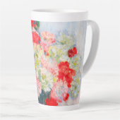 Tasse Latte Pivoines de Monet (Angle droit)