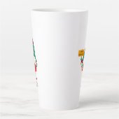 Tasse Latte Placard de retenue Gnome mignon avec voeux (Devant)