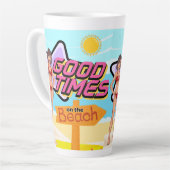 Tasse Latte plage (Angle gauche)