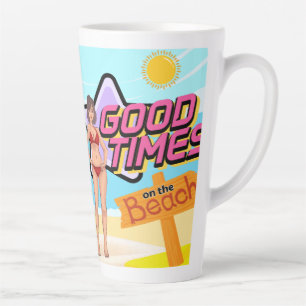 Tasse Latte plage